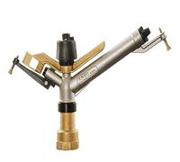 Canon d'irrigation longue portée en métal Ambo à raccordement femelle 1 1/2 " avec angle d'irrigation à 360 °, portée de 16 à 29 m et pression de fonctionnement de 1,5 à 5 bars