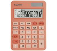 Canon LS-125KB-OR Calculatrice de poche orange Ecran: 12 à pile(s), solaire (l x H x P) 106 x 25 x 147 mm