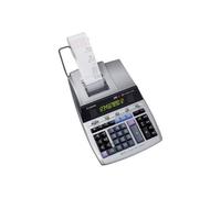 Canon MP1211-LTSC - Calculatrice avec imprimante - LCD - 12 chiffres - adaptateur CA, pile de sauvegarde mémoire - argent métallique