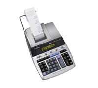 Canon Calculatrice MP1411-LTSC – Imprimante ruban, 14 chiffres, écran 2 couleurs, métal argenté
