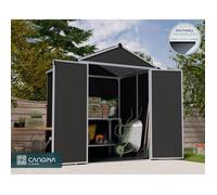 Palram Abri de jardin Rubicon Canopia 152x175 cm Aluminium et polycarbonate Gris