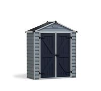 Canopia by Palram Abri de Jardin en Kit Skylight 1.7m², Cadre en Aluminium, Panneaux en Polycarbonate, Gris