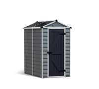 Canopia by Palram Abri de Jardin en Kit Skylight 2.1m², Cadre en Aluminium, Panneaux en Polycarbonate, Gris