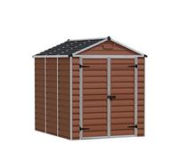 Canopia by Palram Abri de Jardin en Kit Skylight 4.2m², Cadre en Aluminium, Panneaux en Polycarbonate, Ambre