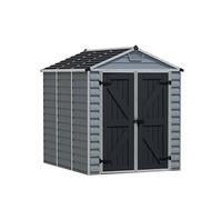 Canopia by Palram Abri de jardin en Kit Skylight 4.2m², Cadre en aluminium, panneaux en polycarbonate, Gris