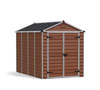 Canopia by Palram Abri de jardin en Kit Skylight 5.6m², Cadre en aluminium, panneaux en polycarbonate, Ambre