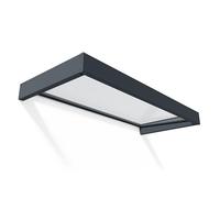 Canopia by Palram Auvent de Porte d'entrée Sophia 2m² Marquise de Porte, Protection Contre la Pluie et Le Soleil pour Maison, (Gris)