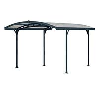 Canopia by Palram Carport Atlas 14.2m² en Polycarbonate, Aluminium Robuste et antirouille Protection de la Voiture Contre la lumière du Soleil