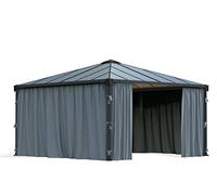 CANOPIA by Palram - Rideaux en Polyester pour Pergola, Gris