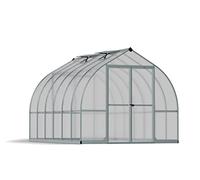 CANOPIA by Palram - Serre de Jardin en Aluminium/Polycarbonate, Argent, 8.86m²