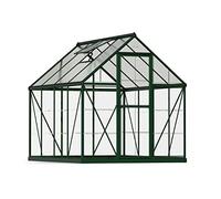 Canopia by Palram Serre de Jardin Hybrid 4.6m² (Verte) Cadre en Aluminium, Panneaux en Polycarbonate, Résistant aux UV