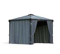 Canopia by Palram Set de Rideaux pour tonnelles Palermo 3x3 / 3.5x3.5/3.6x3.6 et Martinique 3x3.6