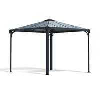 CANOPIA by Palram - Tonnelle de Jardin en Aluminium/Polycarbonate, Gris, 295cm x 295cm