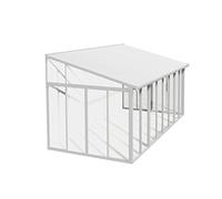 Canopia by Palram véranda Tonnelle de Jardin fermée en kit Sanremo 16.7m² Structure en Aluminium Panneaux polycarbonate, résistant aux intempéries