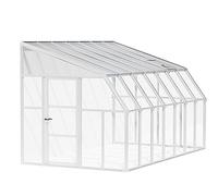 Canopia by Palram véranda Tonnelle de Jardin fermée en kit Sunroom 11.5m² . Structure en Aluminium Panneaux Polycarbonate, résistant aux intempéries