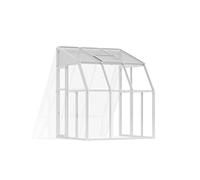 Canopia by Palram véranda Tonnelle de Jardin fermée en kit Sunroom 4m² . Structure en Aluminium Panneaux Polycarbonate, résistant aux intempéries