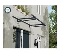 Palram Auvent de porte moderne Bremen 2,05 m Canopia anthracite