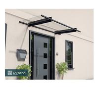 Canopia Marquise de porte Nancy 205,5 x 94 cm Gris