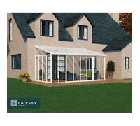 Jardin d’hiver Veranda Sanremo Palram - Canopia 3 x 5,4 m blanc