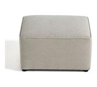 Bestmobilier Pouf rond Canopy - Beige