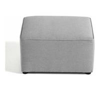 Bestmobilier Pouf Canopy - Gris clair