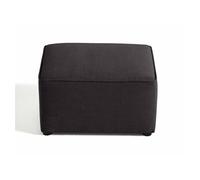 Bestmobilier Pouf Canopy - Gris foncé