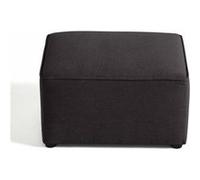 Bestmobilier Pouf Canopy - Gris foncé