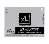 Canson Biggie Lot de 100 Feuilles de Papier Journal Blanc 45,7 x 61 cm