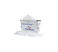 Canson Feuille de carton plume 50 x 65cm épaisseur 3 mm Noir Lot de 30