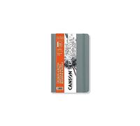CANSON Graduate Book - Carnet de croquis cousu 184 pages - Très lisse - Couverture Rigide Gris clair - 14 x 21,6 cm - 90g/m² - Blanc
