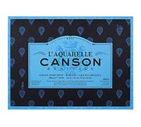 CANSON Héritage - Bloc 20 feuilles papier aquarelle - Grain torchon - 23 x 31 cm - 300g/m²
