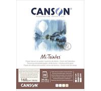 Papier beaux-arts Mi-Teintes, en bloc, 240 x 320 mm