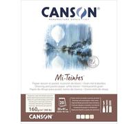 Papier beaux-arts Mi-Teintes, en bloc, 320 x 410 mm