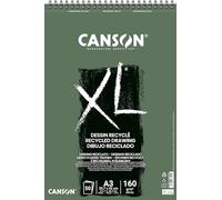 CANSON XL Recy lbum spiralé 50 feuilles de papier dessin A3 160g/m²