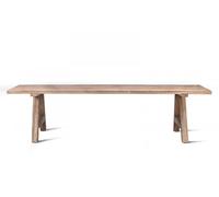 CANTANA - Table de repas en bois L 300 Marron