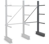 Cantilever léger simple face - Kit suivant H. 2000 x L. 1250 x P. 700 mm 3 niv.