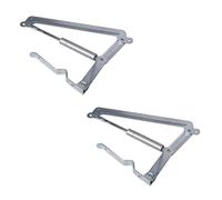 CANTONDZ 2xSupport de couvercle de rechange pour vérin à gaz hydraulique Vérin à gaz à piston hydraulique Charnière à piston Compatible avec Keter Store It Out Midi Nova Abri de jardin extérieur W26P