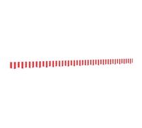 Cantonnière d’auvent Rouge Blanc 4,5 m en Polyester | Toile de remplacement, revêtement PU, 100 % polyester, vent soleil eau UV, usage extérieur