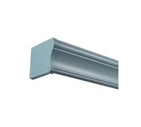 Cantonnière double rail pour fenêtre de 250 cm - Support mural bleu pour décoration de maison et d'hôtel Solution élégante pour une meilleure intimité et contrôle de la lumière