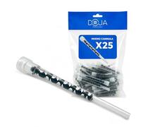 Canule Cheville d'ancrage Chimique DOJA Barcelona - Pack 25 - Modèle Varié, Embout d'injection, Buse Mélangeur Ancrage Chimique Efficace de Mélange, Facile à Utiliser pour Différents Montages