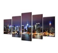 vidaXL Horizon de New York coloré