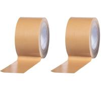 Cao Camping Ruban adhésif Beige 10 m x 5 cm (Lot de 2)