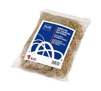 Caoutchouc élastique de marque Plus Office modèle GOMMES ELASTICAS N°10 100 mm Sac 1 kg