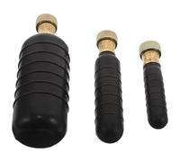 Caoutchouc Kit Noir 3 Pièces Déboucheur de Canalisation | Débouchage Rapide et Réutilisable, Entretien Courant, pour Évier la Cuisine, Buanderie et Sous-sol