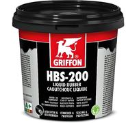 Griffon Caoutchouc liquide HBS-200 - Étanchéité et protection - Noir 1 L