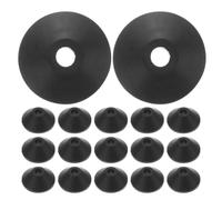 Caoutchouc Lot Étanche 30 Pièces Noires M8, Rondelles Coniques | Pièces Détachées Wc Suspendu, Joint Mécanisme Conique, Plomberie Salle de Bain, Réparation et Installation