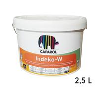 Caparol Indeko-W 2,5L Peinture Anti-Moisissure Blanche Mat Intérieur