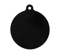 CAPASTEC Protège-Plaque Induction En Silicone Noir 1Pc 22Cm Antidérapant | Rond, 0.4Mm Épaisseur, Pour Plaque À Induction Électromagnétique, Tapis De Cuisson, Tapis Pour Friteuse À Air, Protège-Table