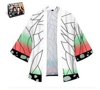 Cape Kimono Cosplay et Calendrier Demon Slayer 2022 en français Kochou Shinobu Blanc M Blanc G