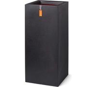 Capi Europe - Blumentopf rechteckig Smooth NL - Schwarz - 36x79 - KBL952
